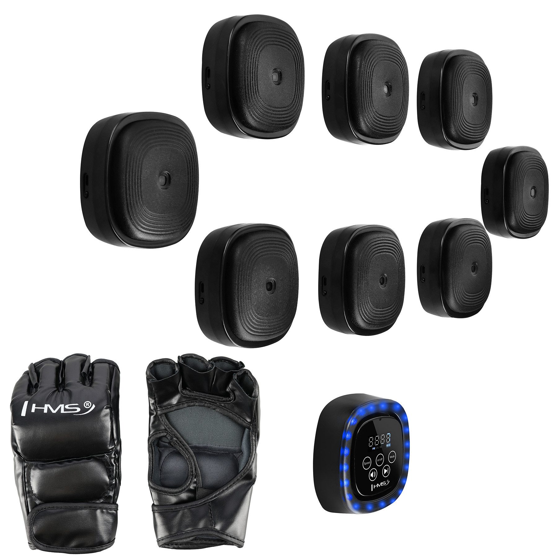 Boxstation Boxmaschine Intelligente Boxing Machine mit Handschuhen & 9 Elementen