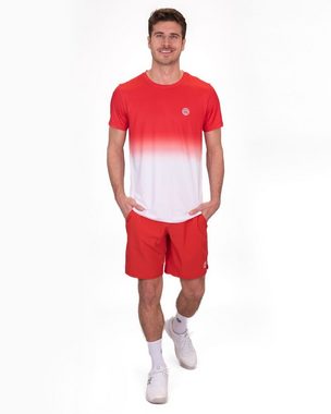 BIDI BADU Tennisshirt Crew Tennisshirt für Herren in rot