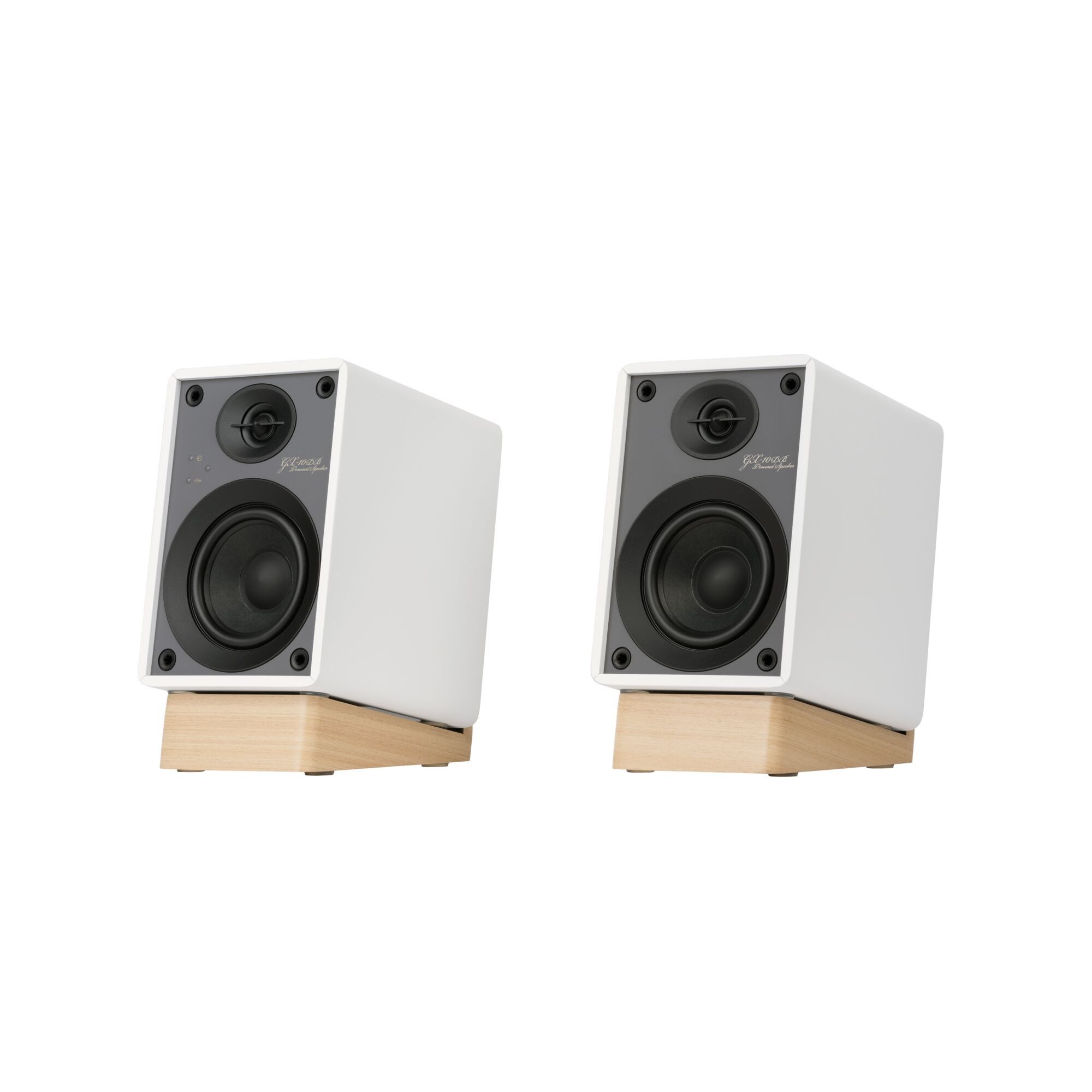 Onkyo Onkyo GX-10DB, aktiver Regallautsprecher (weiß) - Paar Regal-Lautsprecher