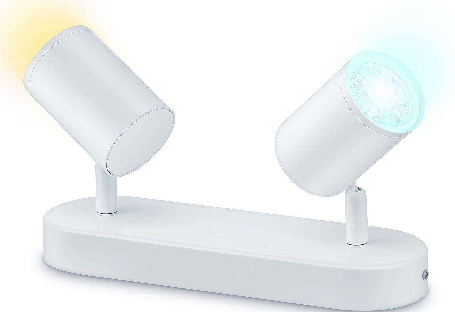 - Licht fest mit integriert, kaltweiß, warmweiß zeitgemäßen warm- Leuchte IMAGEO, Design, WiZ oder kaltweißes LED Deckenleuchte