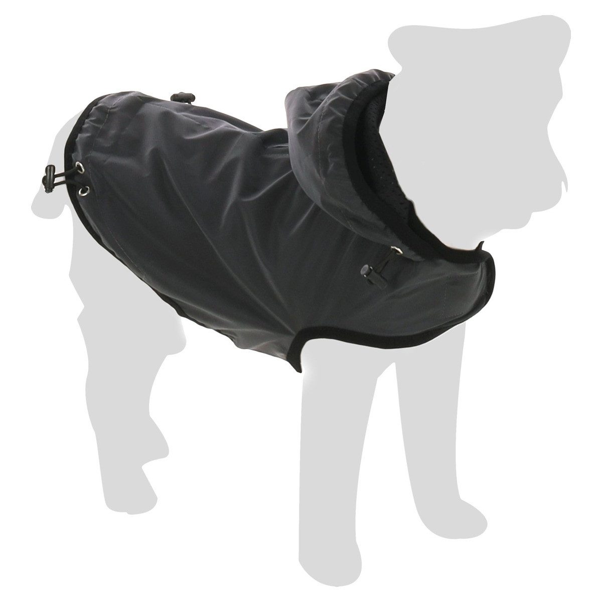 Flamingo Hundemantel Hundemantel Luza grau