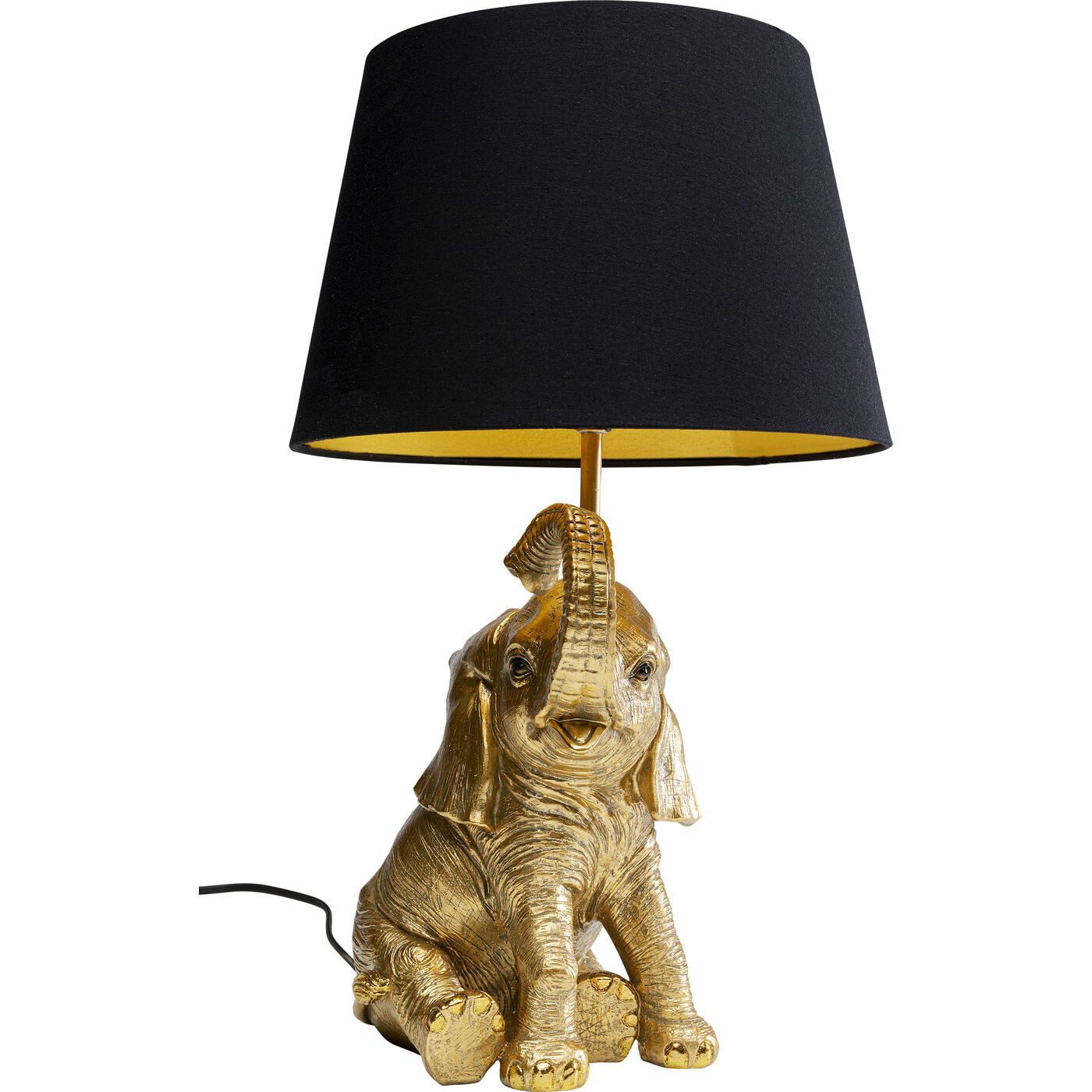 Kare Design Tischleuchte Happy Elefant, ohne Leuchtmittel