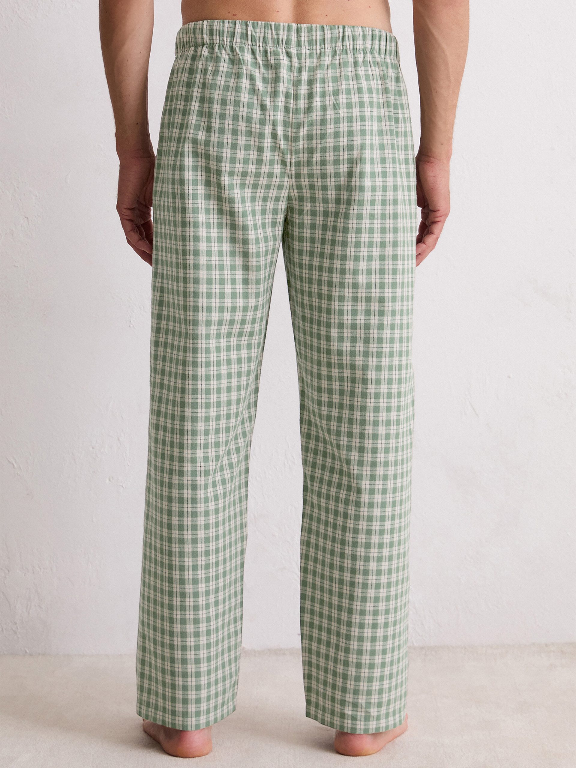 Marc O'Polo Pyjamahose Cozy Flannel schlaf-hose pyjama schlafmode