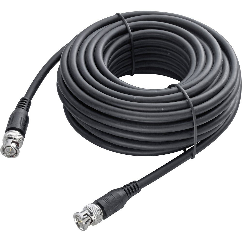 Sygonix Überwachungskamera Zubehör Sygonix SY-4714554 Video Verlängerungskabel [1x BNC-Stecker - 1x BNC-S