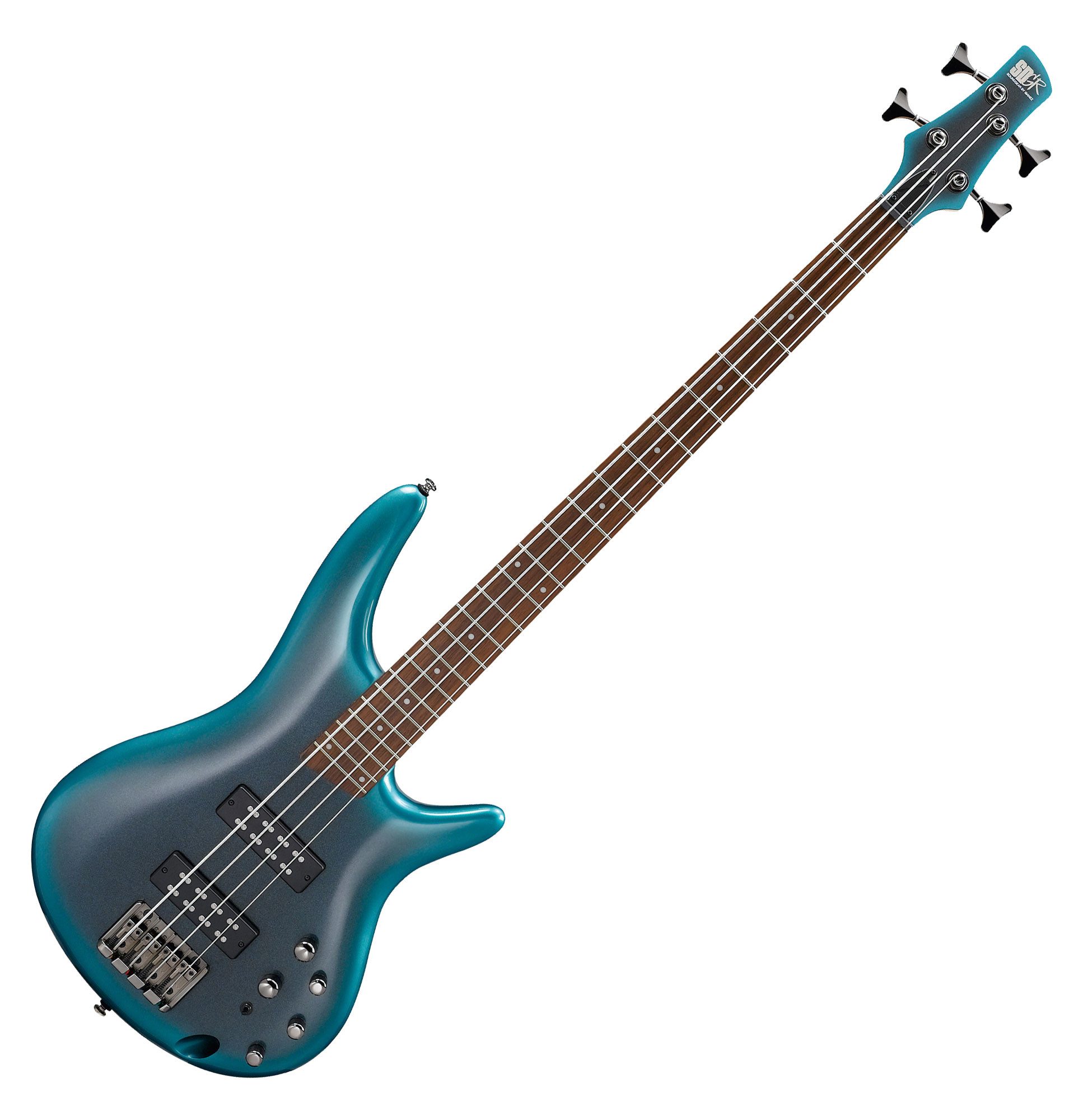Ibanez E-Bass Ibanez SR300E-CUB Cerulean Aura Burst, SR, Aktiver E-Bass, 4-St.
