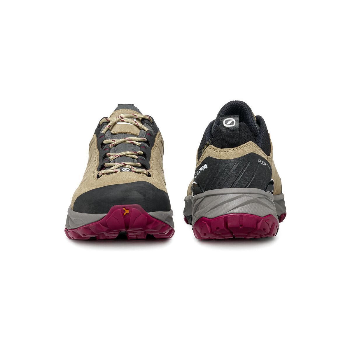 Scarpa Rush Trail GTX Wmn Hikingschuh Wasserdichter Wanderschuh mit IKS-Technologie für Komfort und Schutz