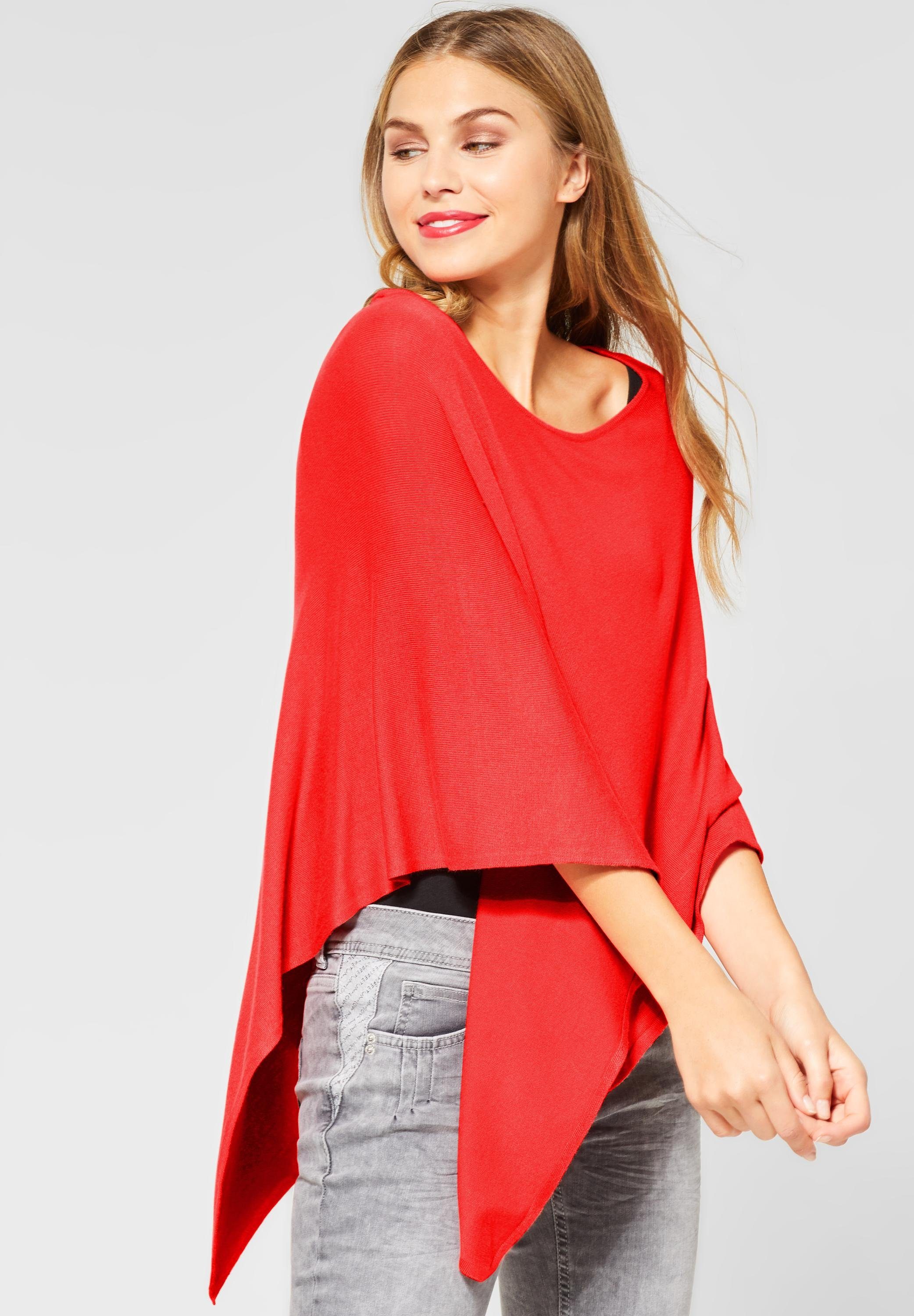 STREET ONE Strickponcho im BasicStyle kaufen OTTO