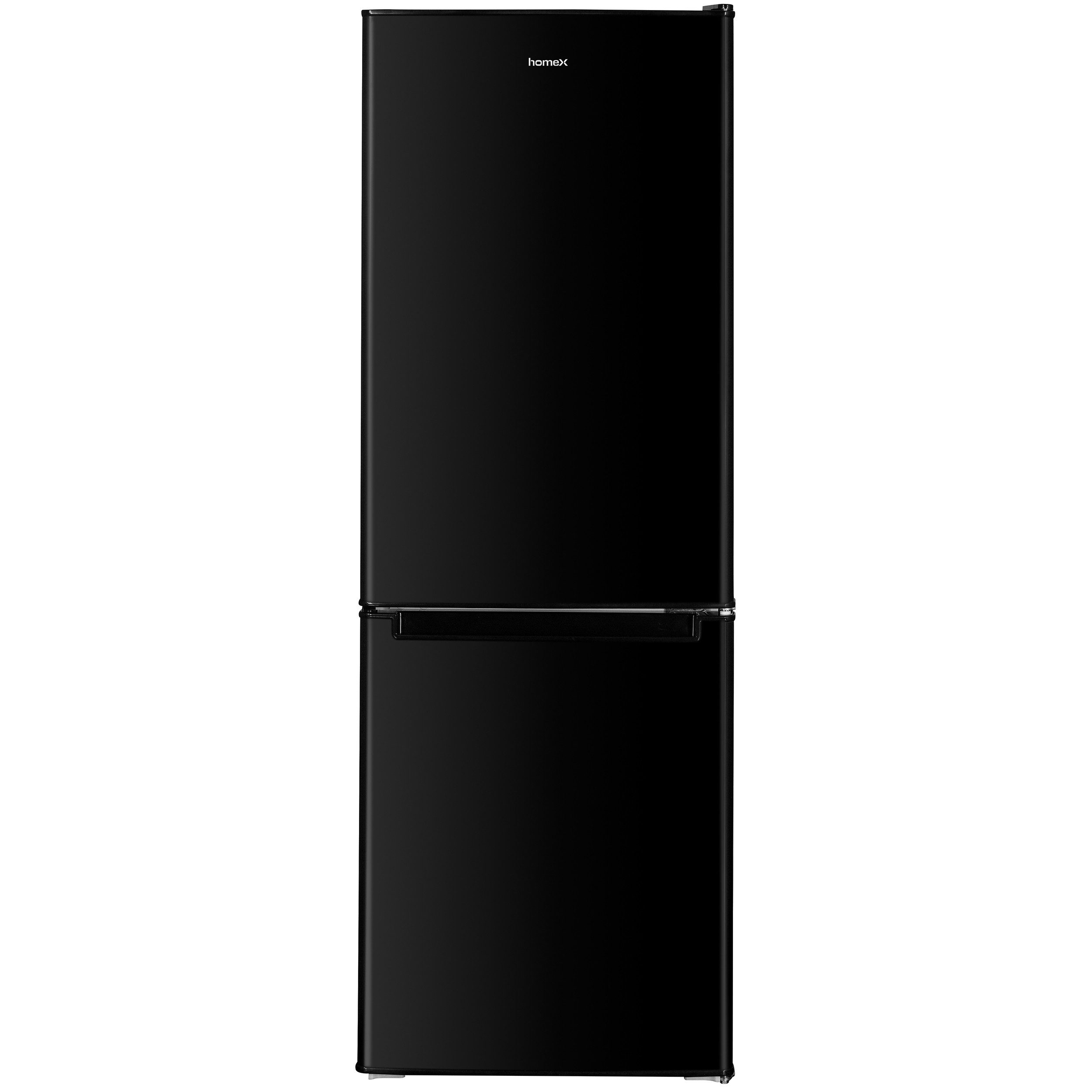 homeX Kühl-/Gefrierkombination CFS1110-B, 142.5 cm hoch, 49.5 cm breit, 173 Liter Nutzinhalt, Kühlschrank mit Gefrierfach, freistehend, groß