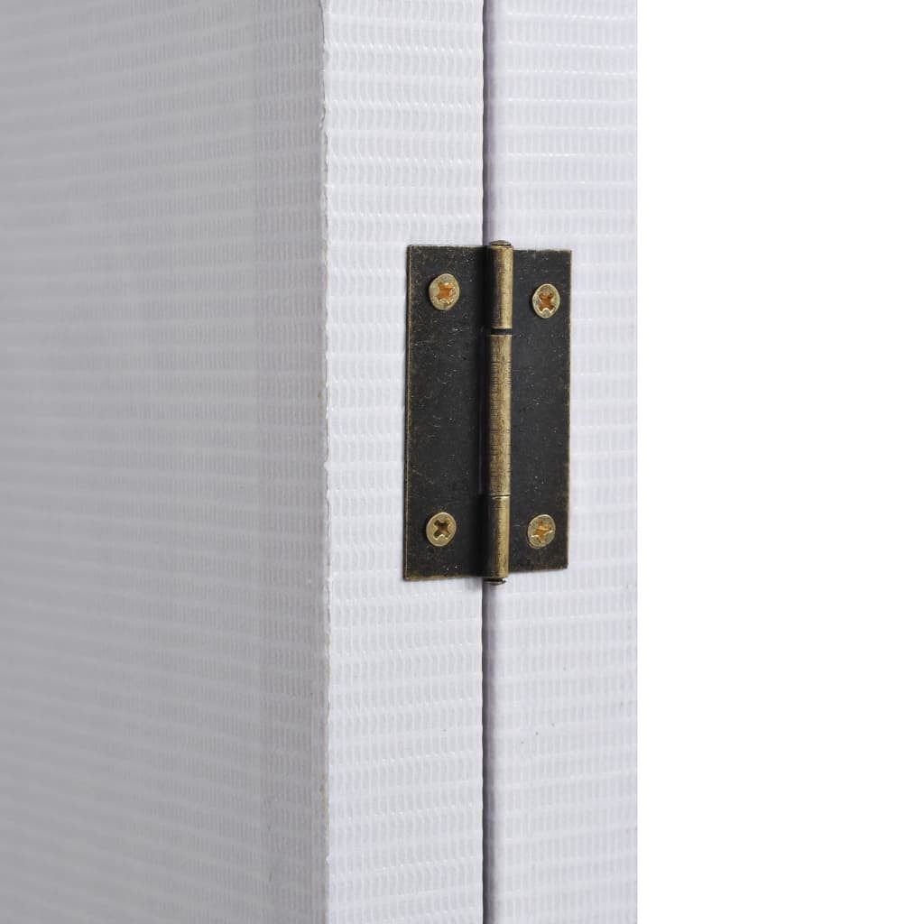 vidaXL Raumteiler Raumteiler klappbar 120 x 170 cm New York bei Tag Schwarz-Weiß, 1-tlg.