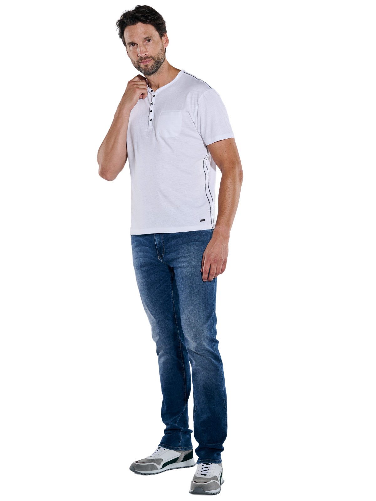 Engbers T-Shirt Herren T-Shirt "My Favorite", Reinweiss