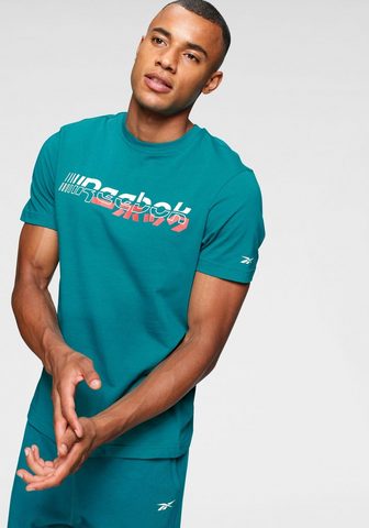 REEBOK Футболка »MYT шорты Sleeves TEE&...