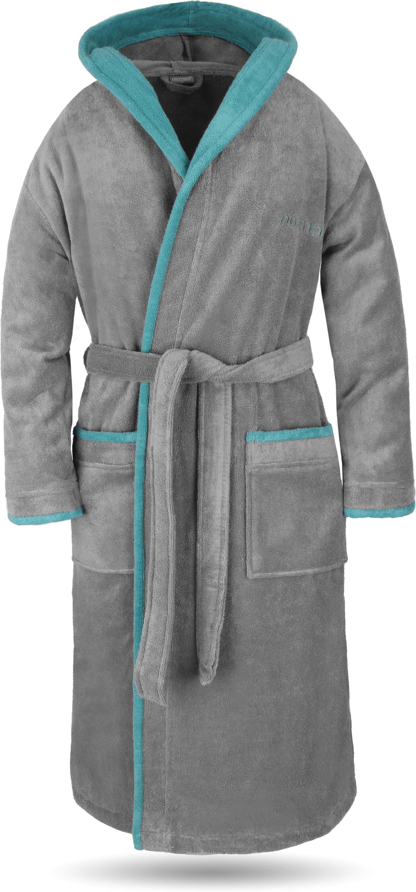 normani Unisex-Bademantel Unisex Baumwoll-Bademantel Rob, 122, Baumwolle, K günstig online kaufen