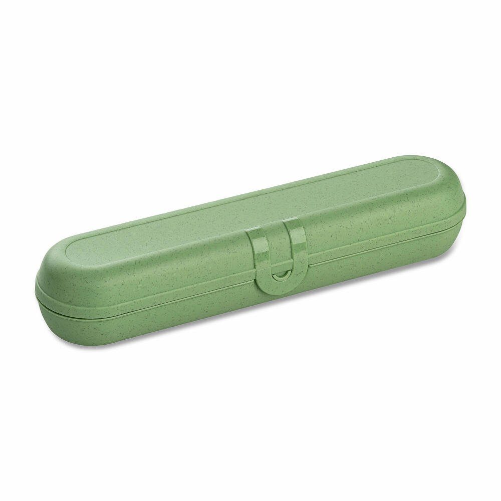 KOZIOL Besteckhalter Etui Klikk Etui Nature Leaf Green