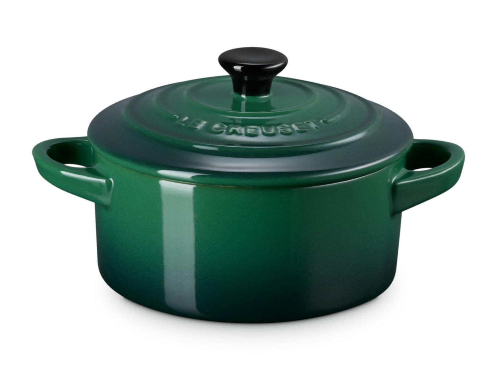 LE CREUSET Backform Mini-Cocotte Klassik juniper 10cm