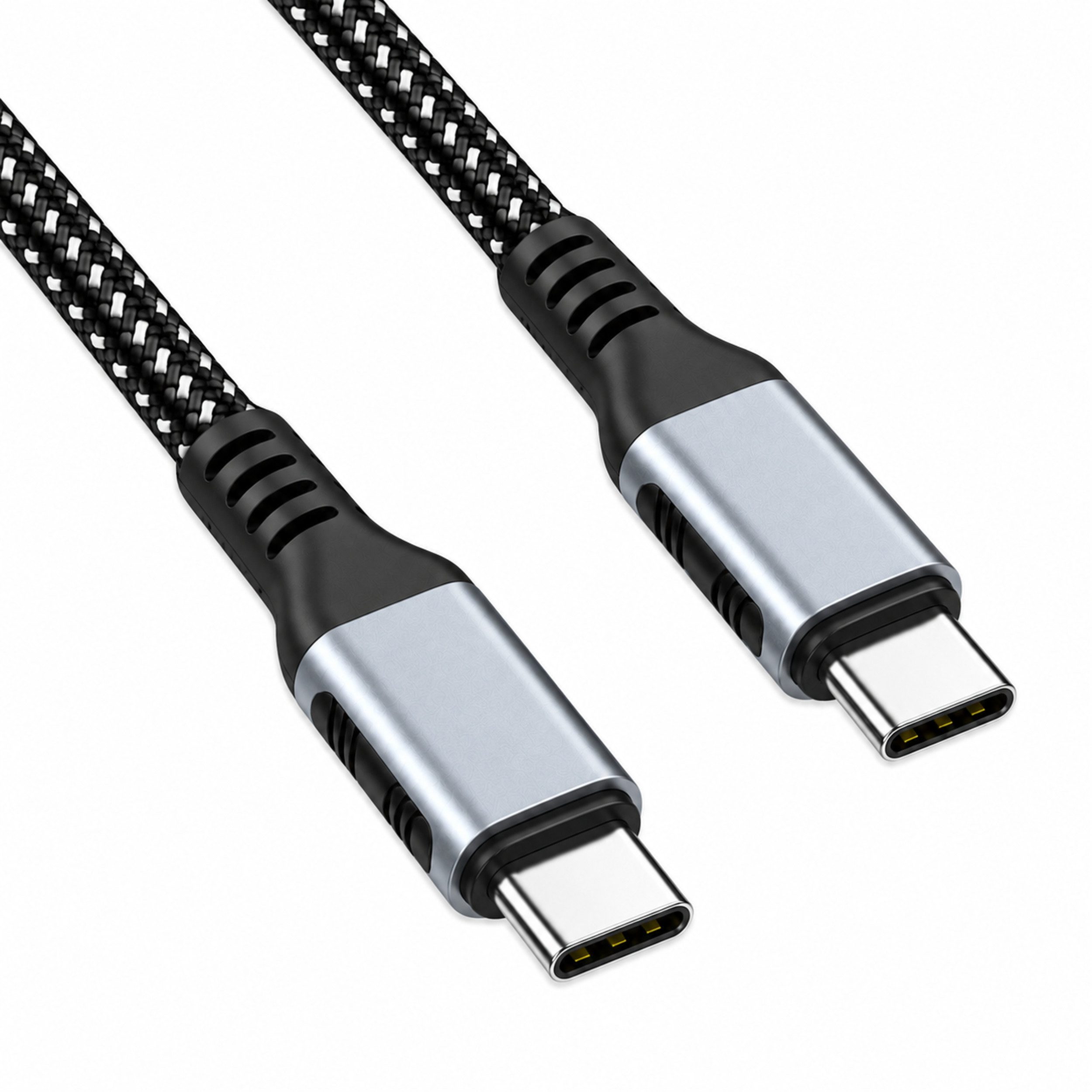 PlugUp USB-C Ladekabel 240W Schnellladekabel für Laptop, Tablet & Smartphone USB-Kabel, USB-C, (100 cm), 240W USB-C Ladekabel für Laptop, Notebook, Tablet & USB-C Geräte