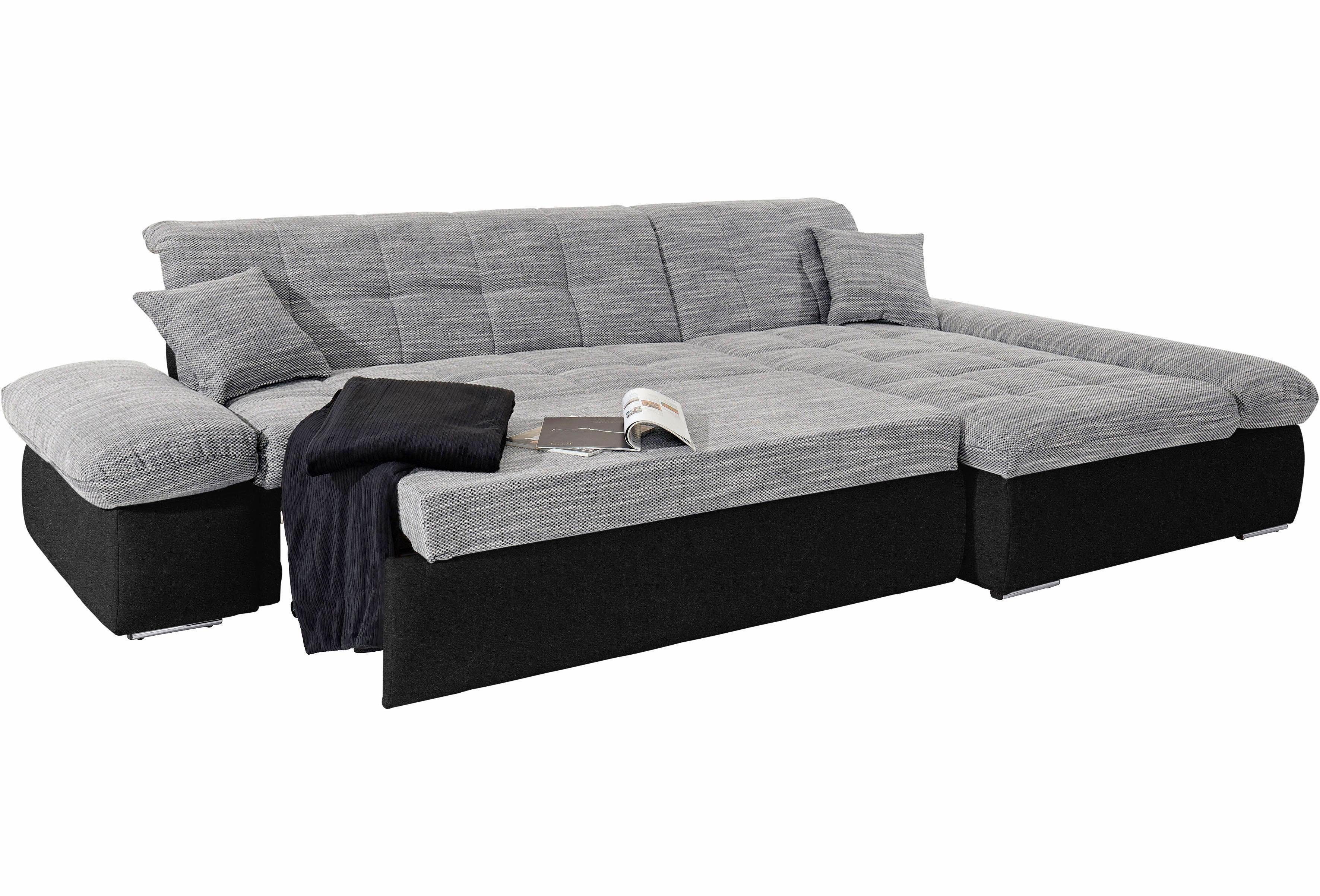 DOMO collection Ecksofa Moric, L-Form, XXL-Sofa günstig online kaufen