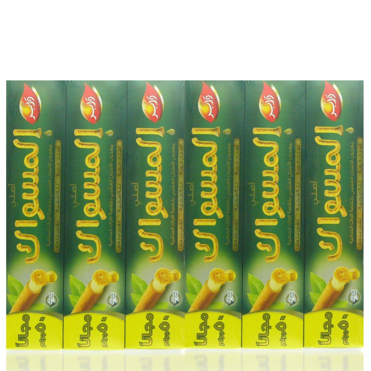 Dabur Zahnpasta Dabur Kräuter Zahnpasta MISWAK 1020g - 6x 170g