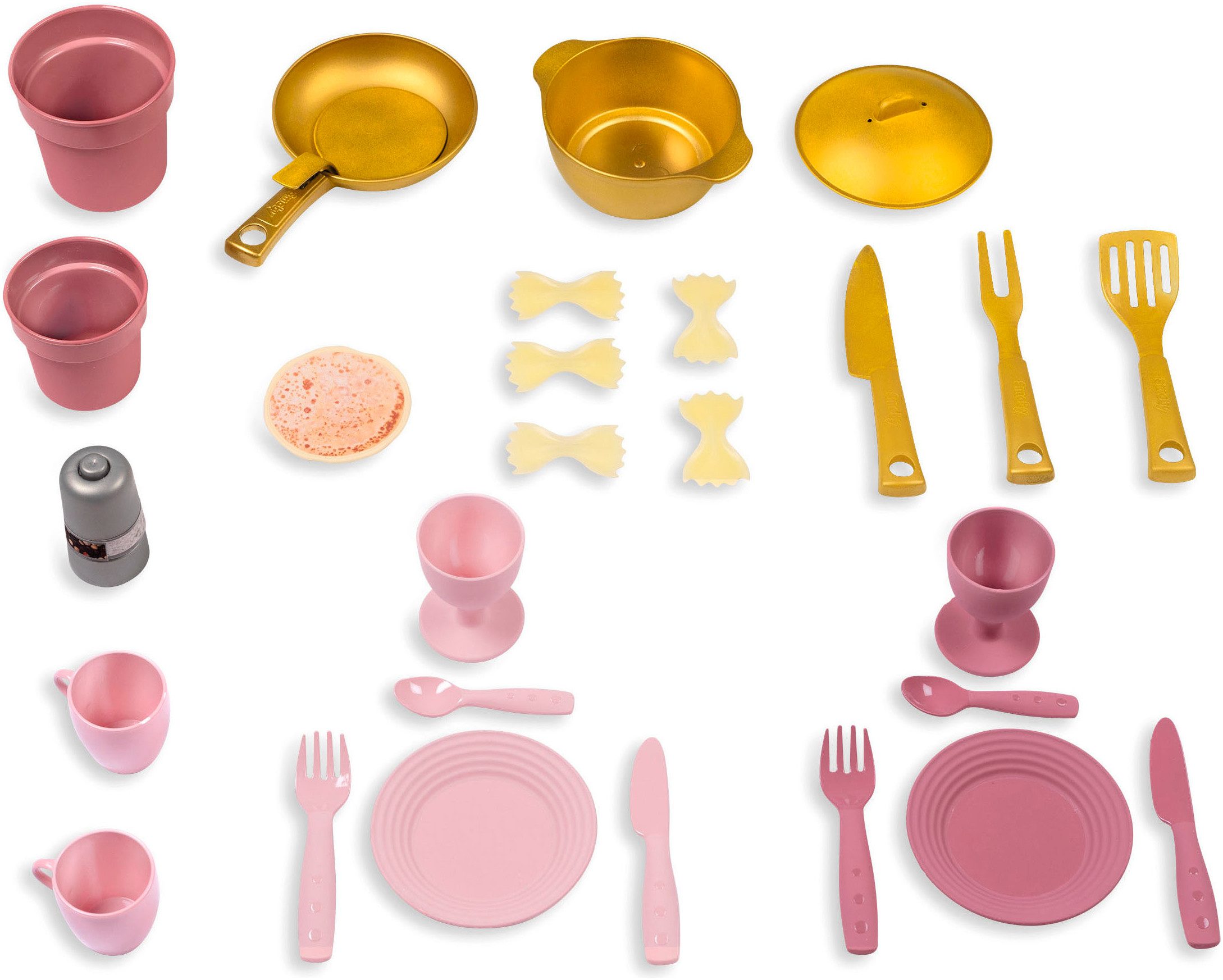 Smoby Spielküche Spielküche Loft Fleur Kunststoff, Made in Europe