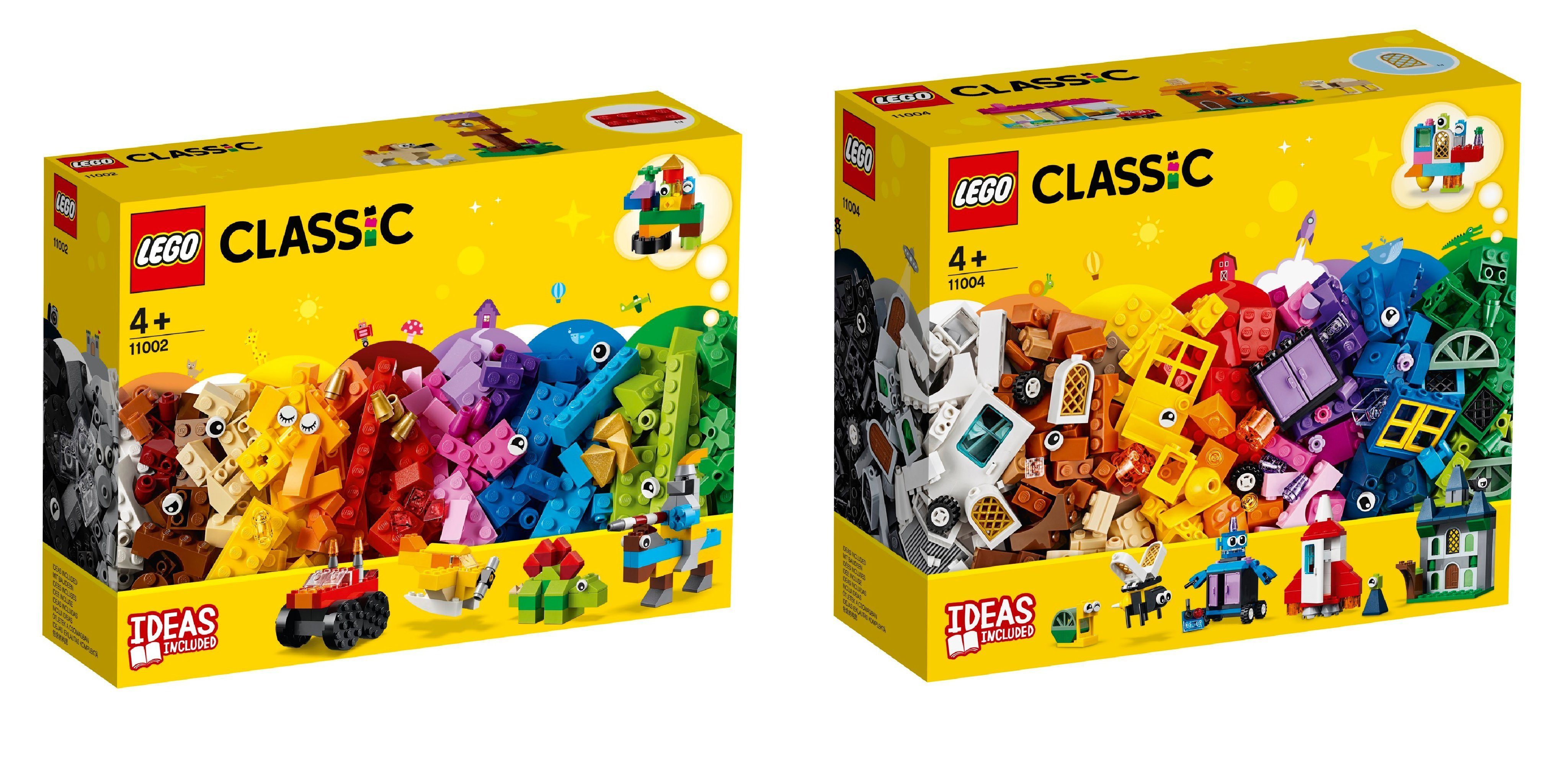 LEGO® Konstruktions-Spielset Classic 2er Set: 11002 Bausteine - Starter Set  + 1