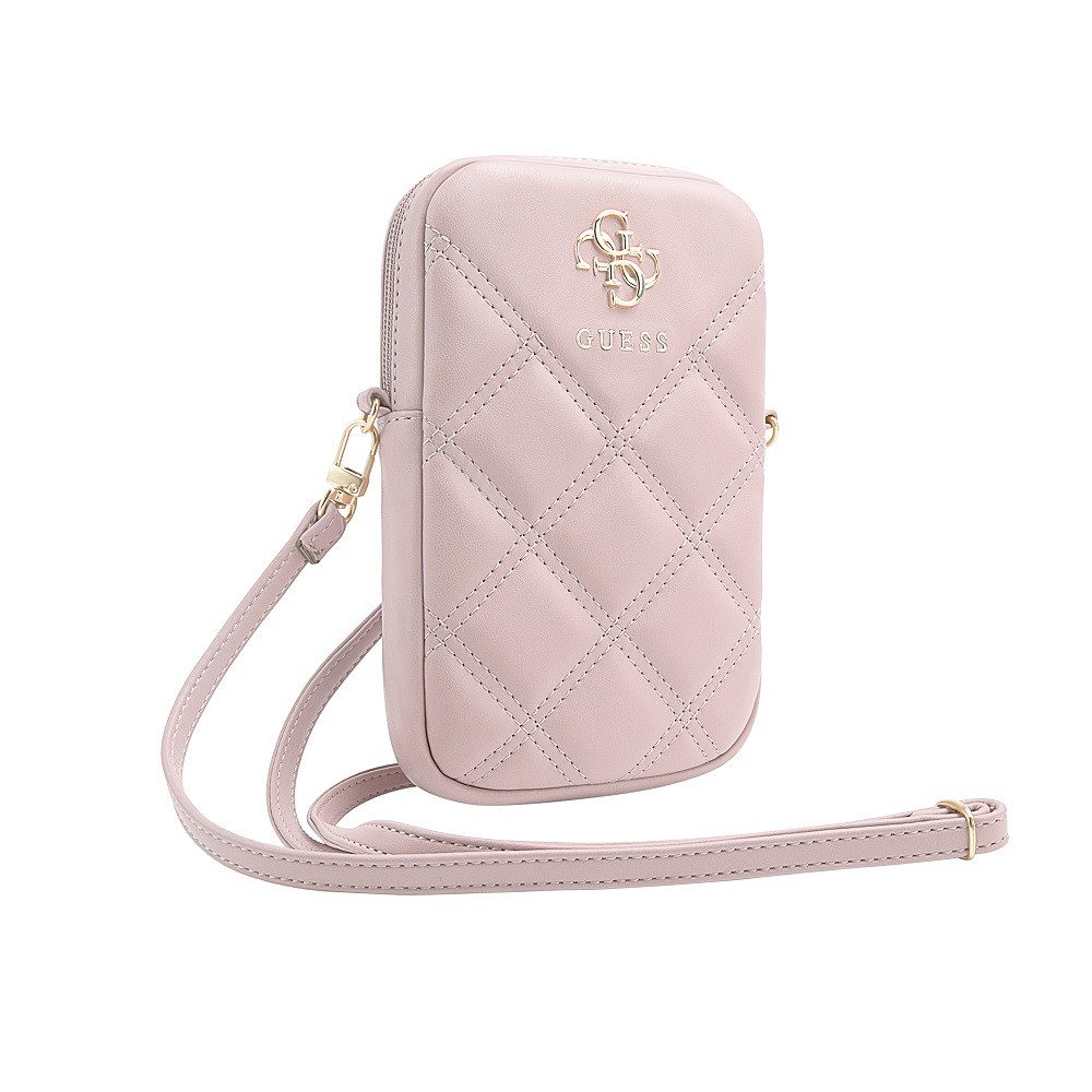 Guess Smartphonetasche Wallet Smartphone gesteppt rosa- offiziell lizenziert