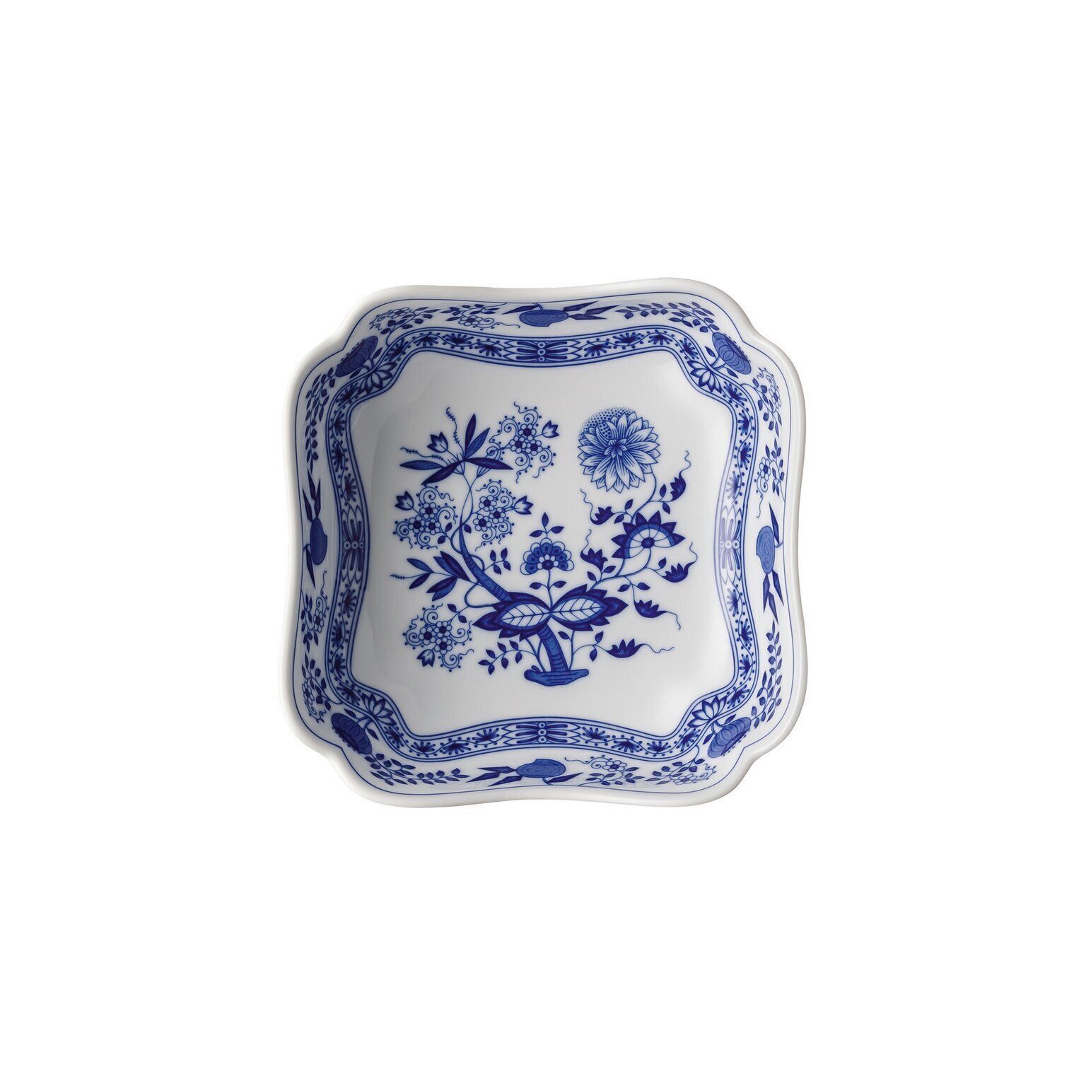 Hutschenreuther Schüssel Hutschenreuther Blau Zwiebelmuster Schüssel, Porzellan, Porzellan