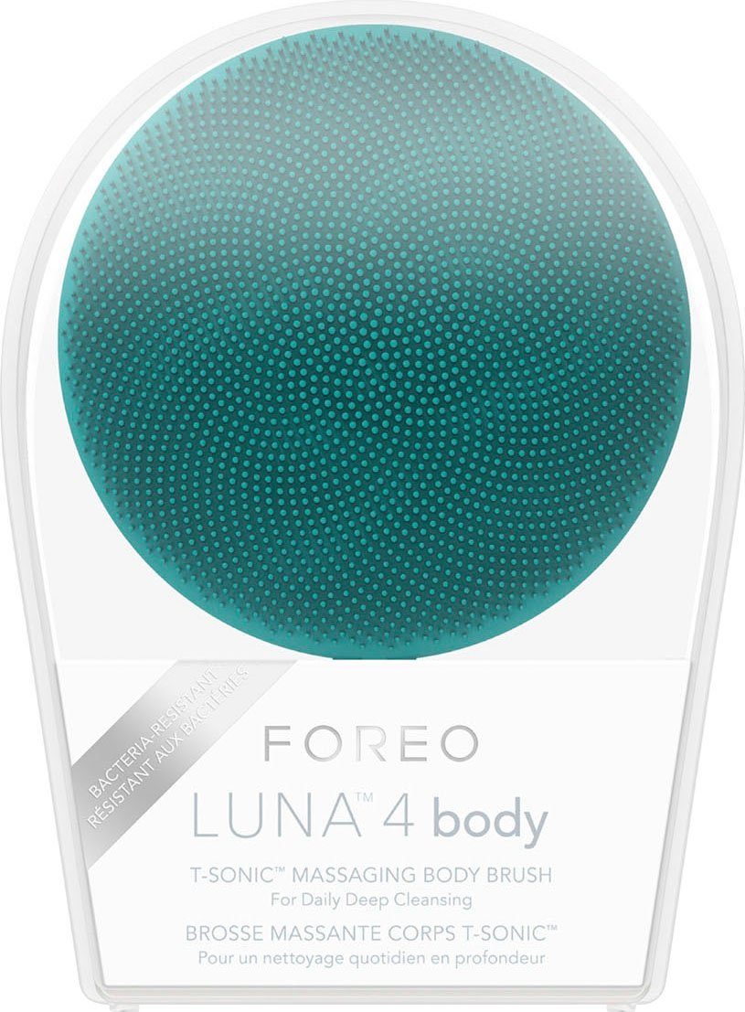 4 Evergreen LUNA™ FOREO body Elektrische Hautpflegebürste