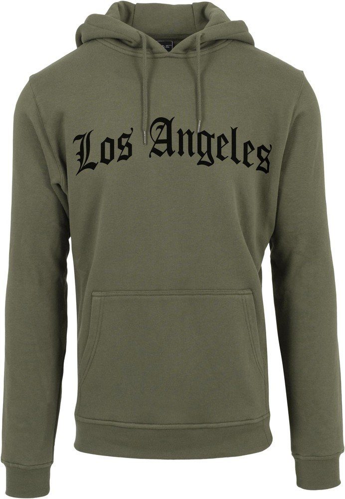 Rundhalspullover MisterTee Herren Los Angeles Wording Hoody