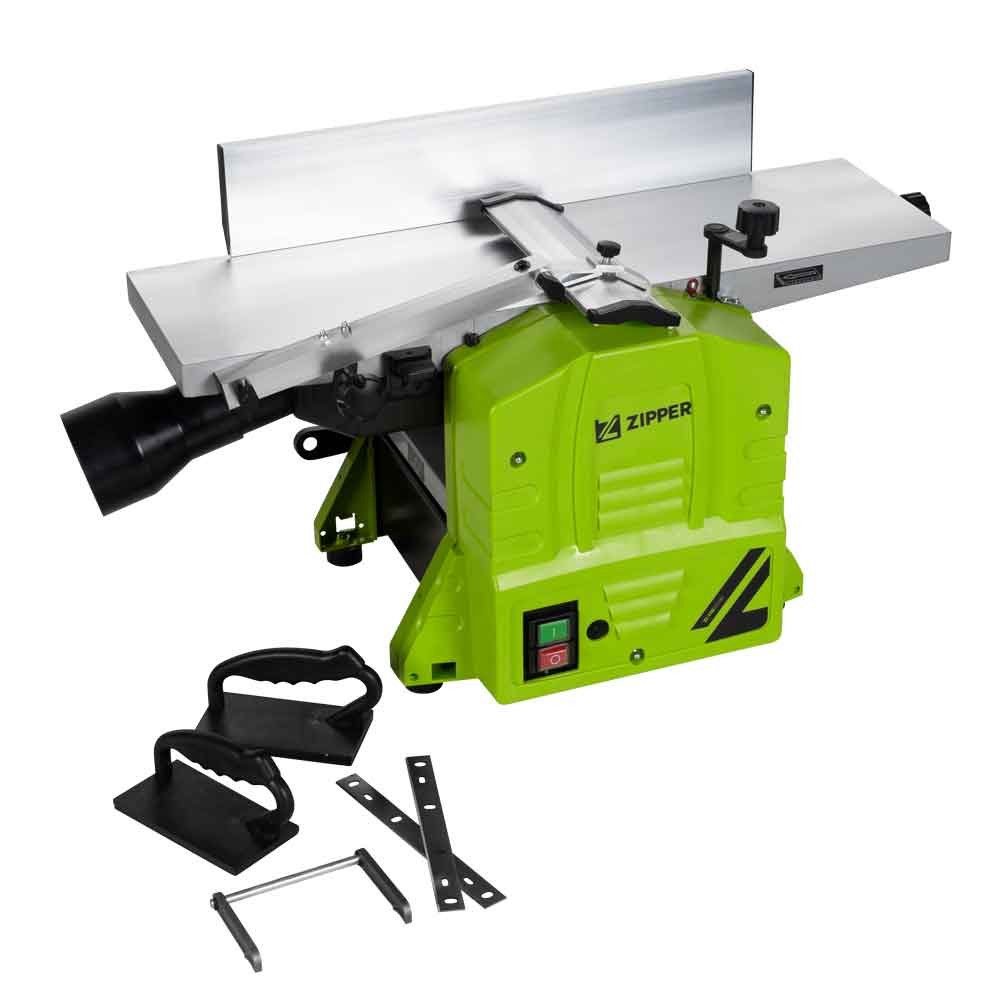 ZIPPER Abricht- und Dickenhobelmaschine, 1500 in W, Hobelbreite: 204 in mm, 2-Messer Hobelwelle