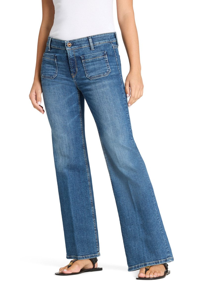 Cambio Straight-Jeans Tess Pocket