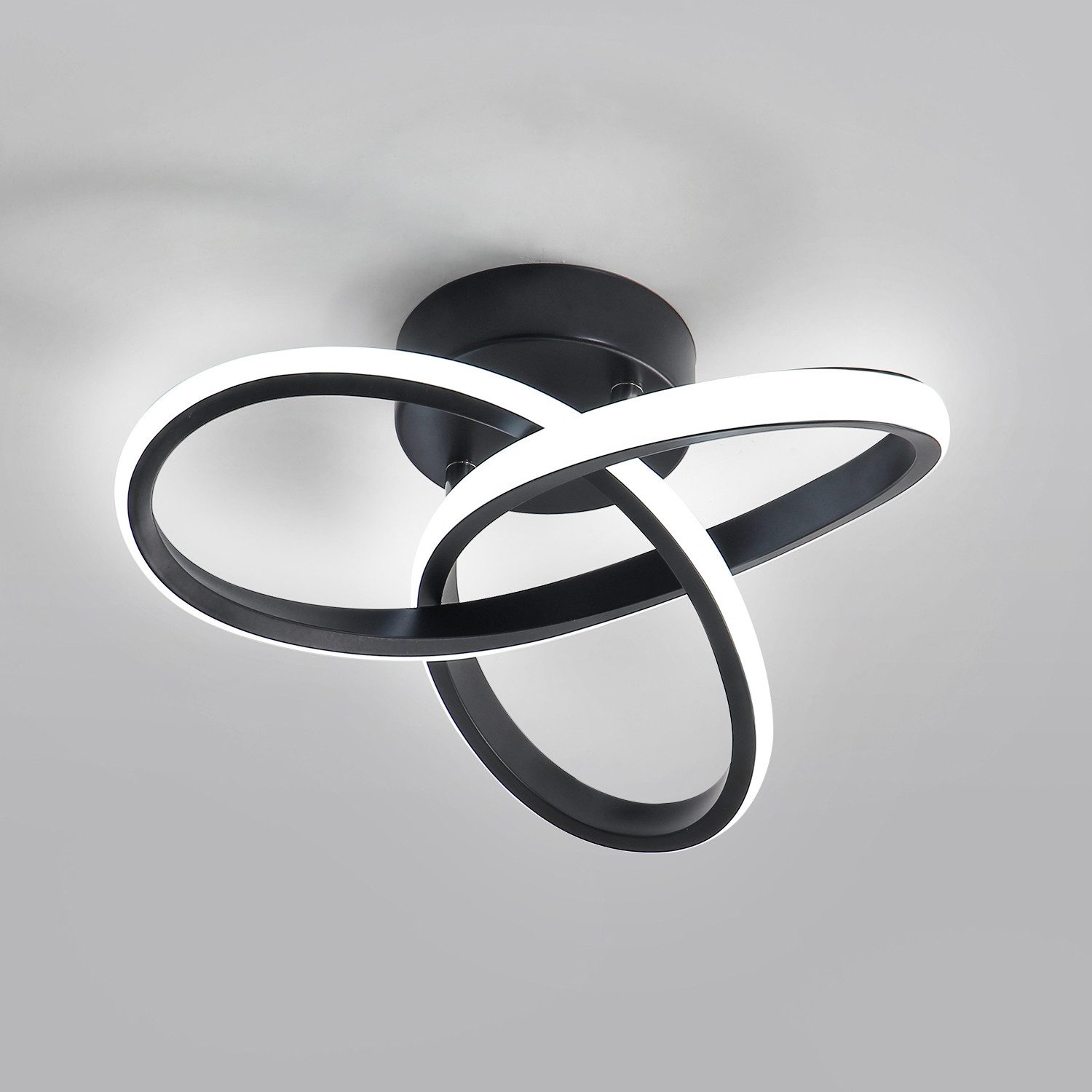 Goeco LED Deckenleuchte LED Energiesparlampe, Kleeblatt-Design, günstig online kaufen