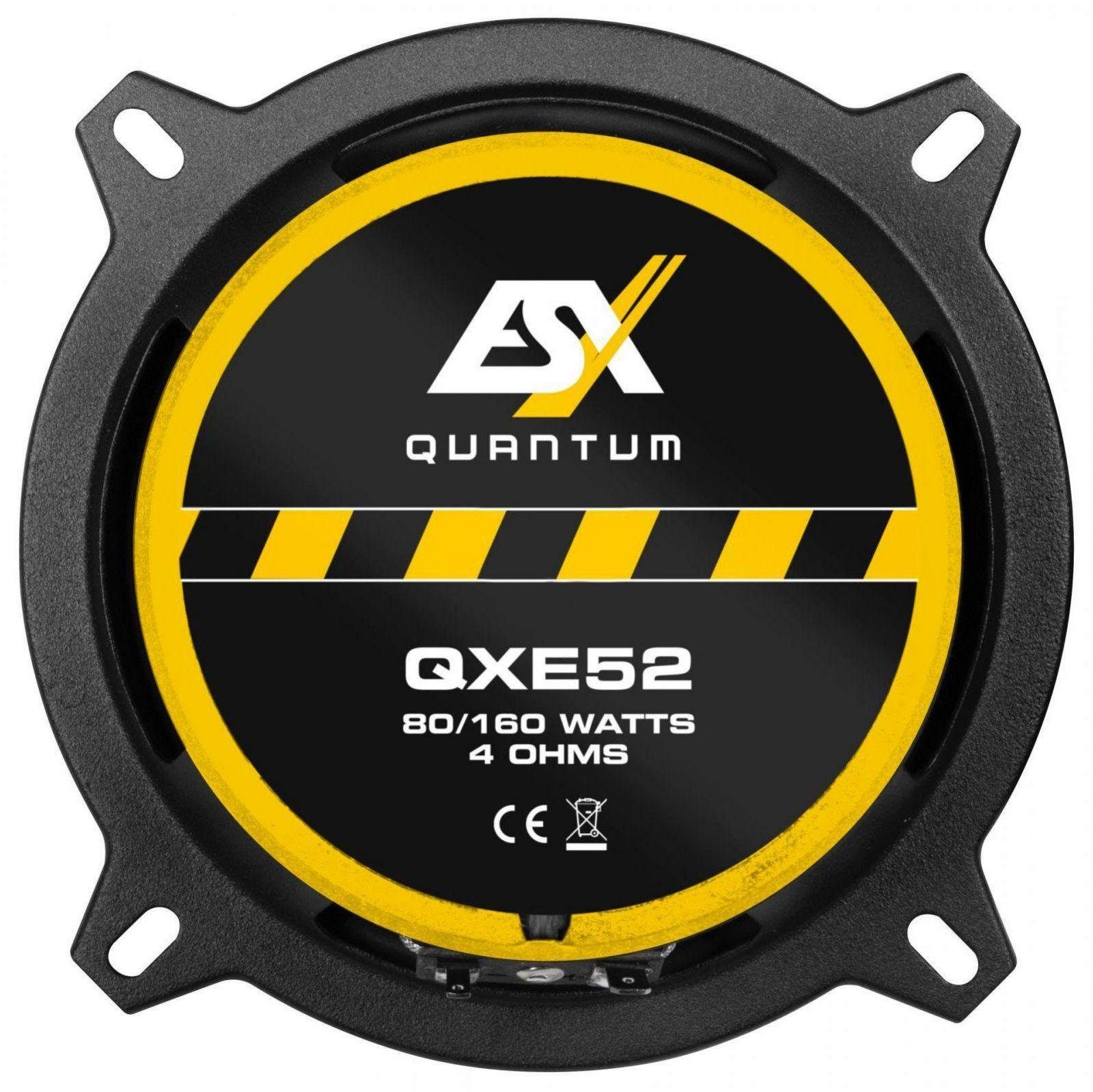 Auto-Lautsprecher 160 13 ESX Koax Watt QUANTUM 2-Wege mit QXE-52 cm
