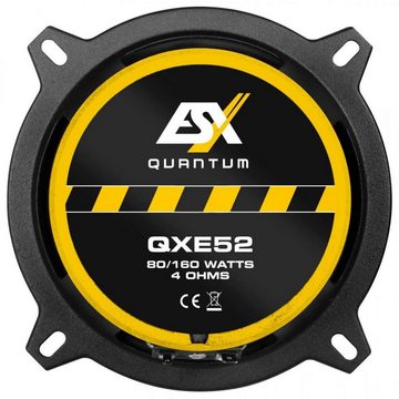 ESX QUANTUM 2-Wege Koax 13 cm QXE-52 mit 160 Watt Auto-Lautsprecher