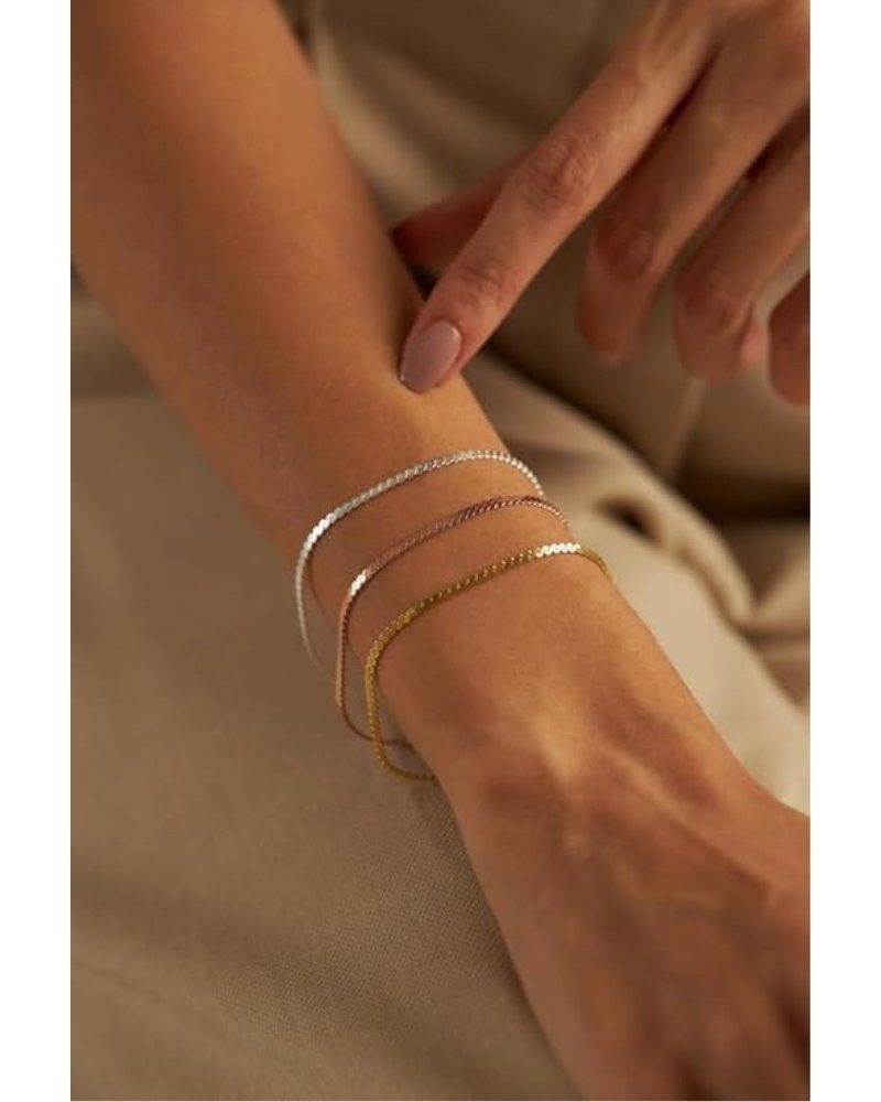 Einzelstück Einzelstück® Gold Armband Schlangenarmband