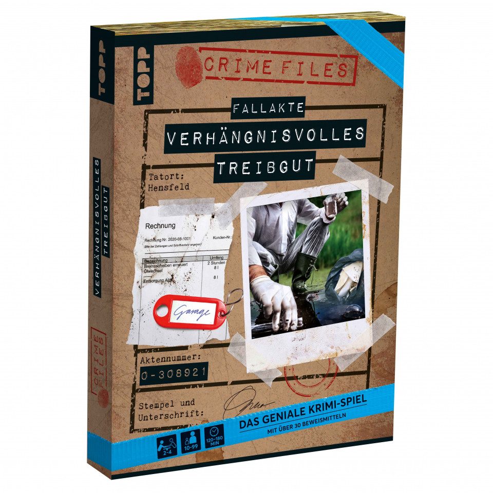 frechverlag Spiel, Crime Files - Treibgut - deutsch