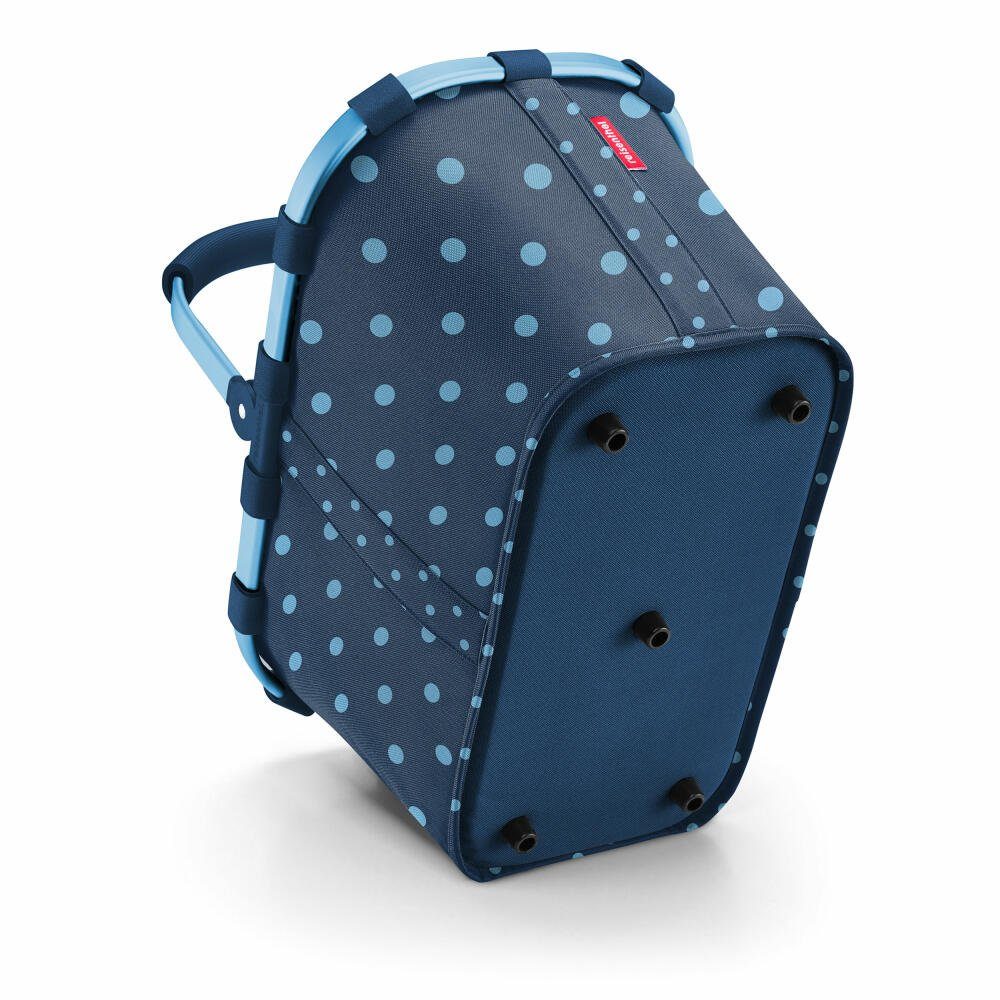 Frame carrybag REISENTHEL® Blue Mixed Einkaufskorb Dots L 22