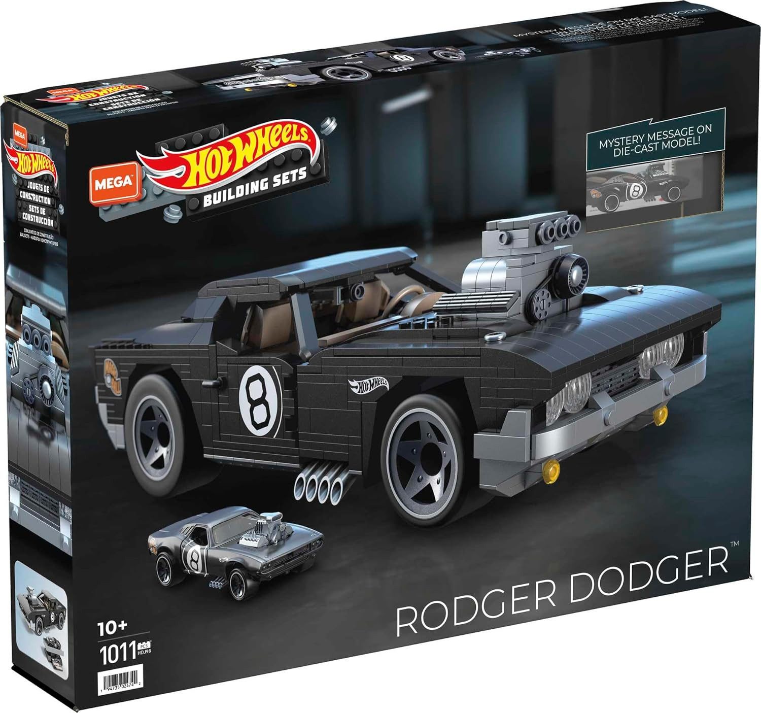Mattel® Mattel HDJ98 - MEGA Hot Wheels Collector Rodger Dodger Konstruktionsspielsteine