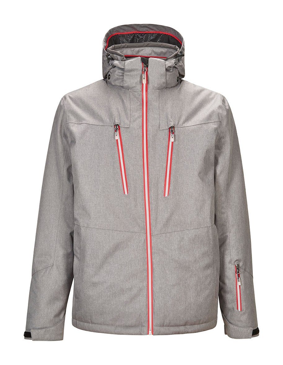 Killtec Men's Ksw 413 Mn Ski Jacket / Functional Jacket With Removable Hood, Snow Guard And Underarm Ventilation