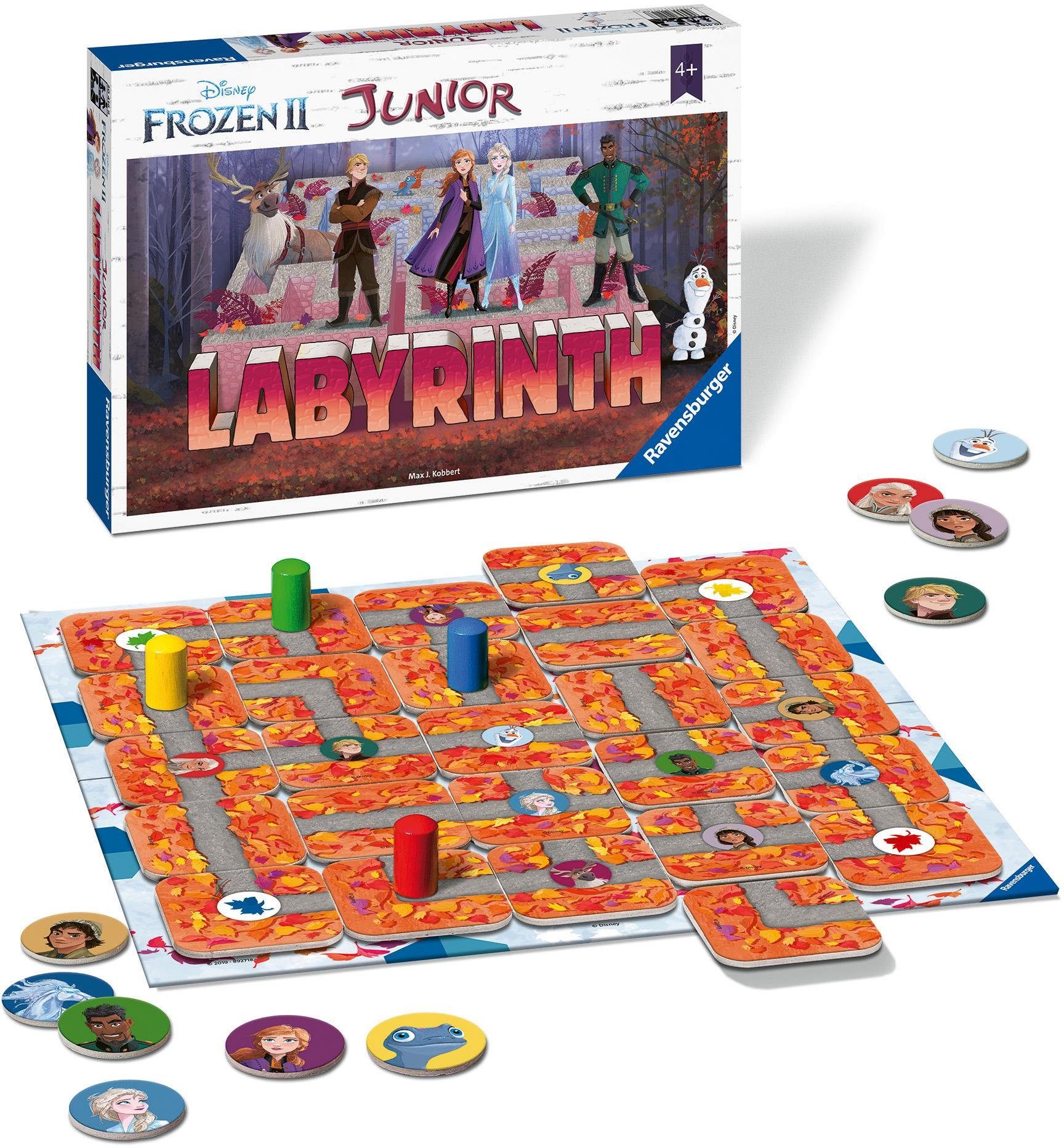 Image of Ravensburger Spiel, »Disney Frozen II, Junior Labyrinth«, Made in Europe, FSC® - schützt Wald - weltweit