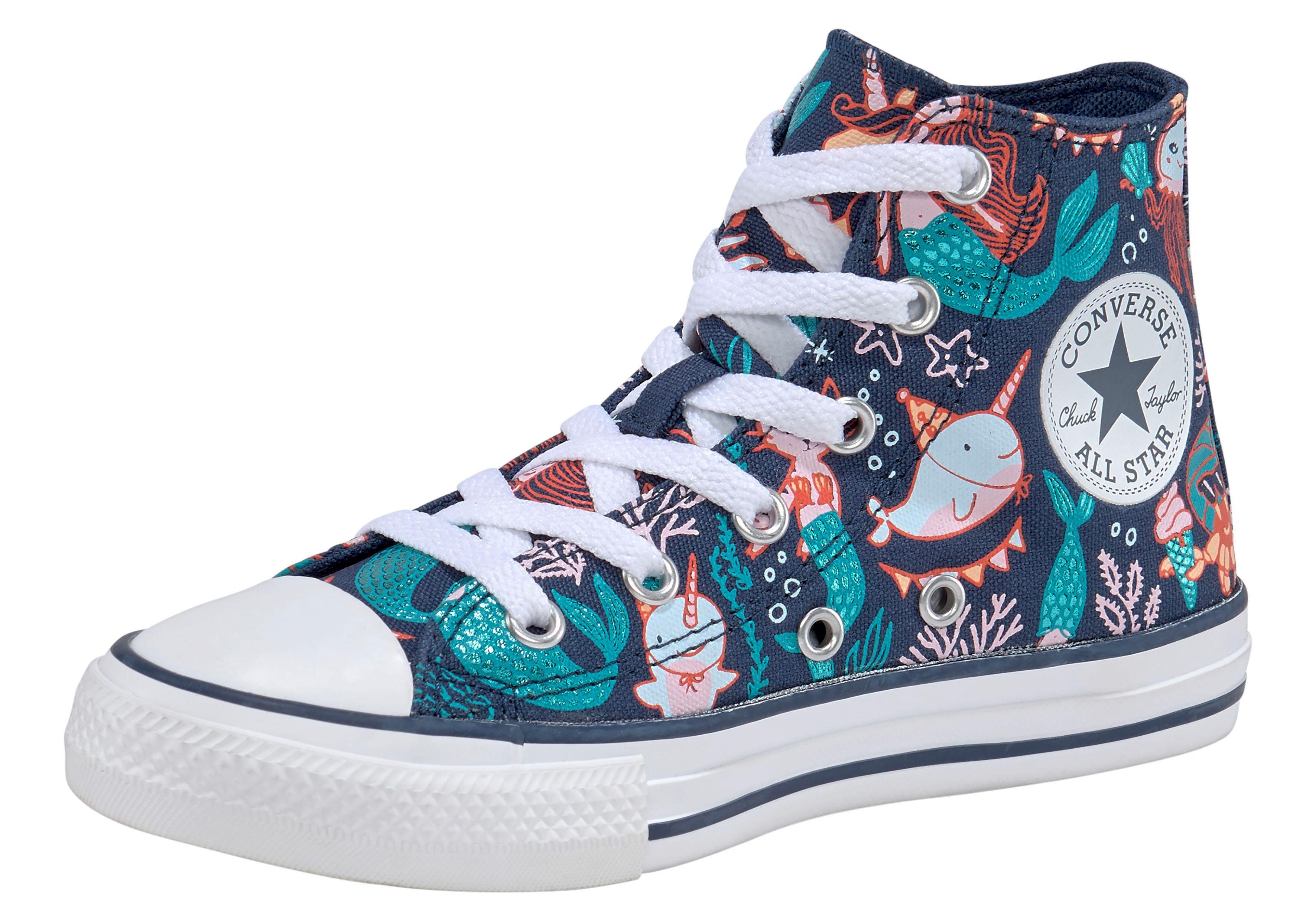 mermaid chuck taylors