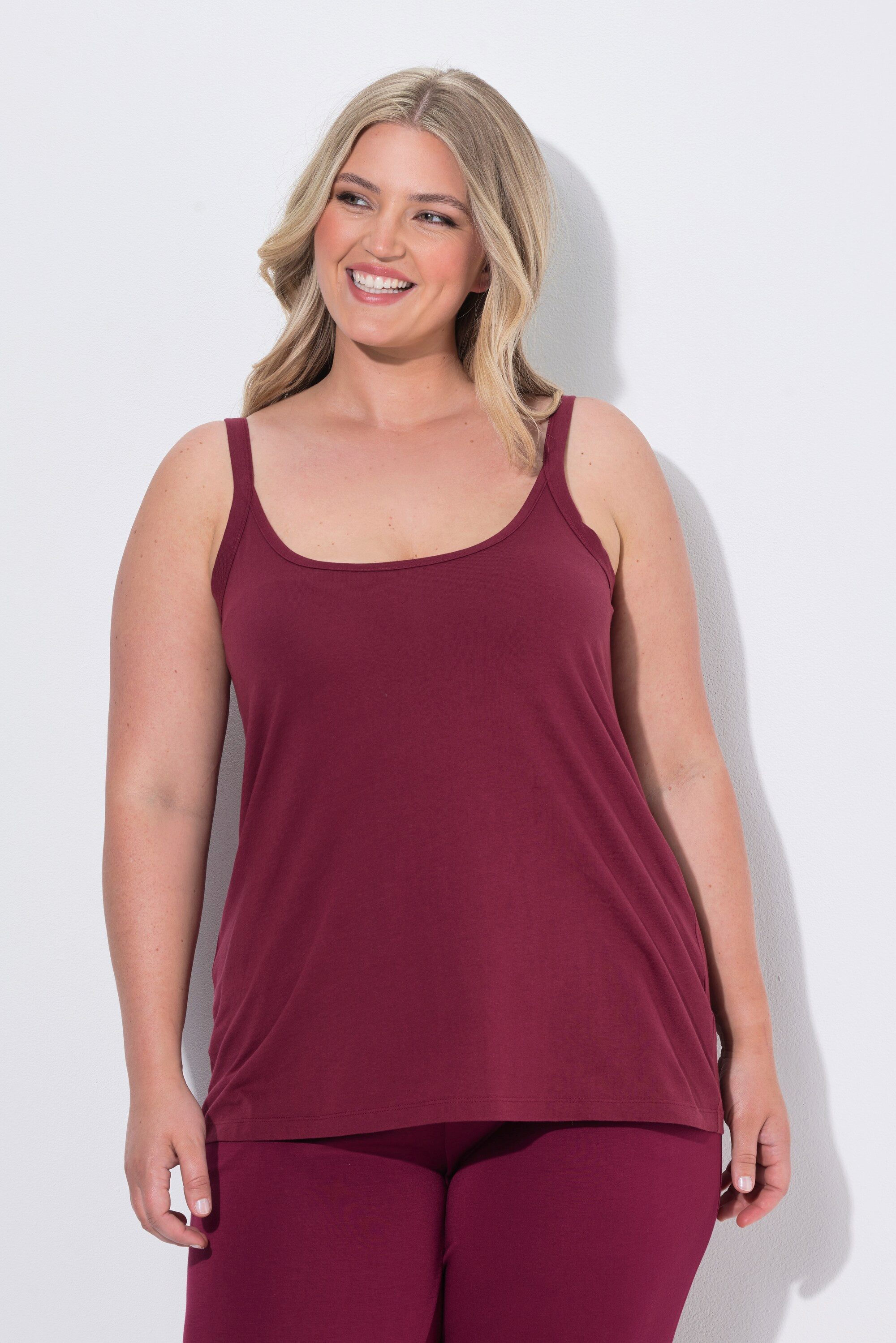 MIAMODA Longtop Top Komfort Fit Spaghettiträger