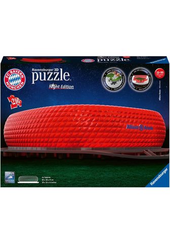 RAVENSBURGER 3D-Puzzle "Allianz Arena Night Ed...