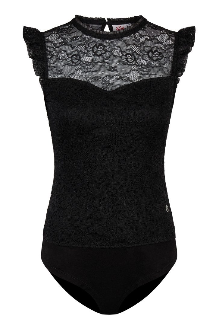 Spieth & Wensky Blusenbody Blusenbody - KAVALA - schwarz