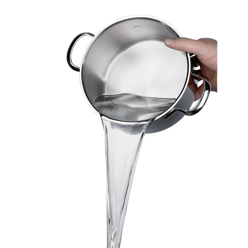 SCHULTE-UFER Bräter Fleischtopf m. Deckel 16 cm Romana i, Edelstahl, 2l, Edelstahl, spülmaschinenfest, Induktion, alle Herdarten, Antihaft