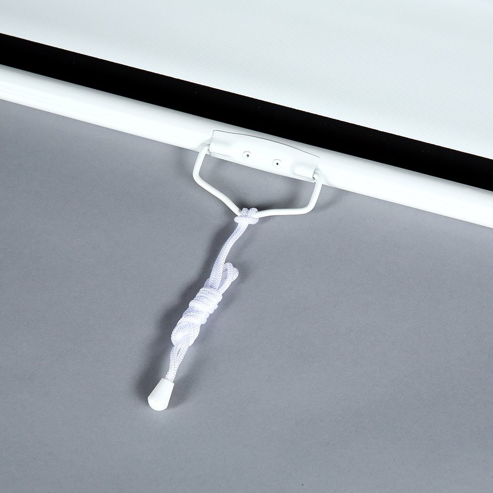 Mucola Beamerleinwand 120" Leinwand 244x182 Beamer FFB Heimkino 16:9 4:3 1:1 Rolloleinwand (Besseres Kontrastverhältnis)