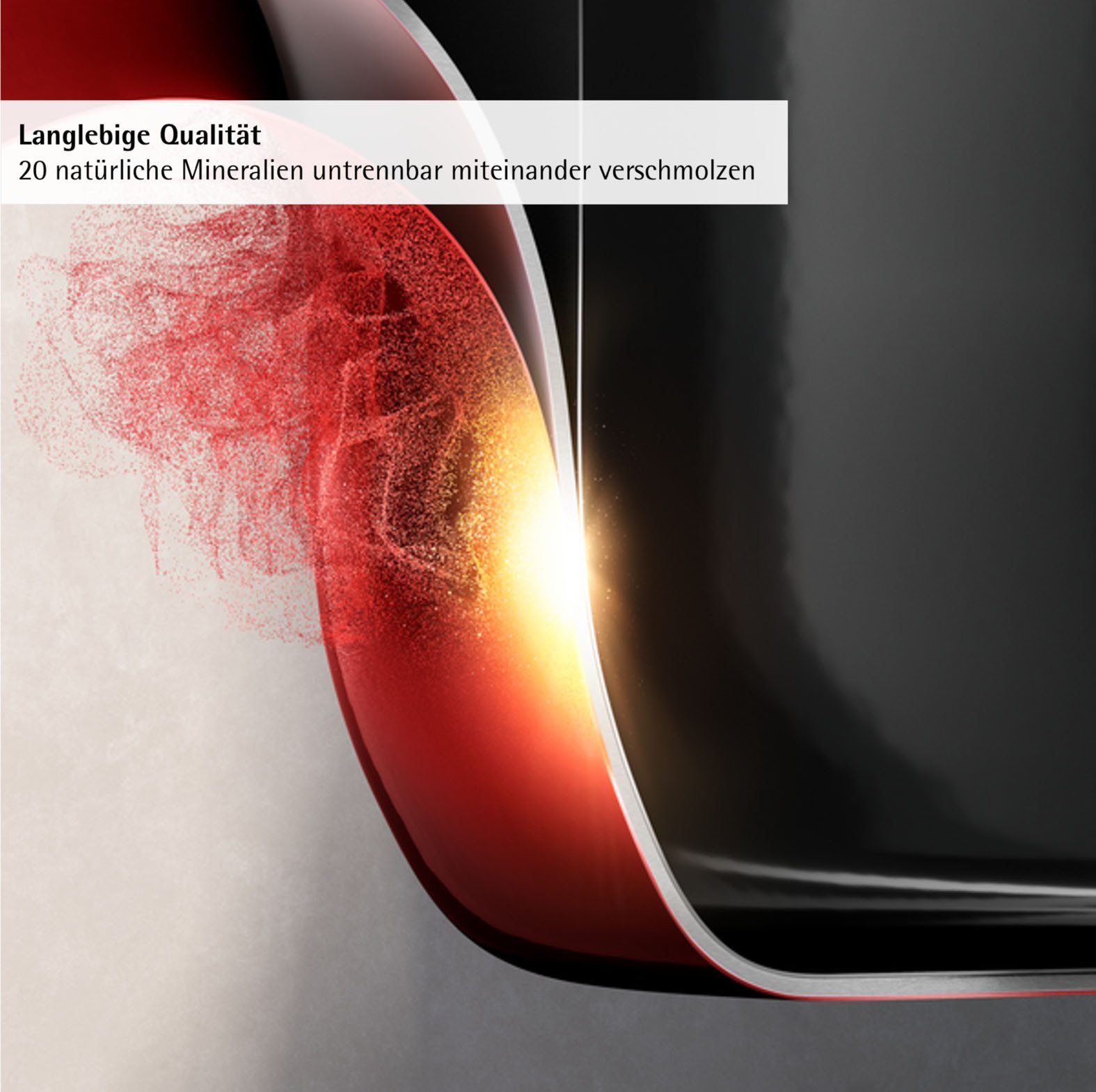 WMF Schmortopf Fusiontec Mineral Pro, Edelstahl, Glas (1-tlg), kratzfeste Oberfläche, wärmereduzierende Hohlgriffe, Made in Germany