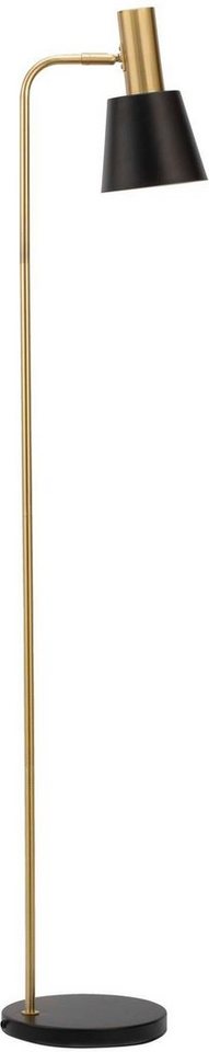 Pauleen Stehlampe Grand Elegance, ohne Leuchtmittel, E27, Schwarz, Gold,  Metall