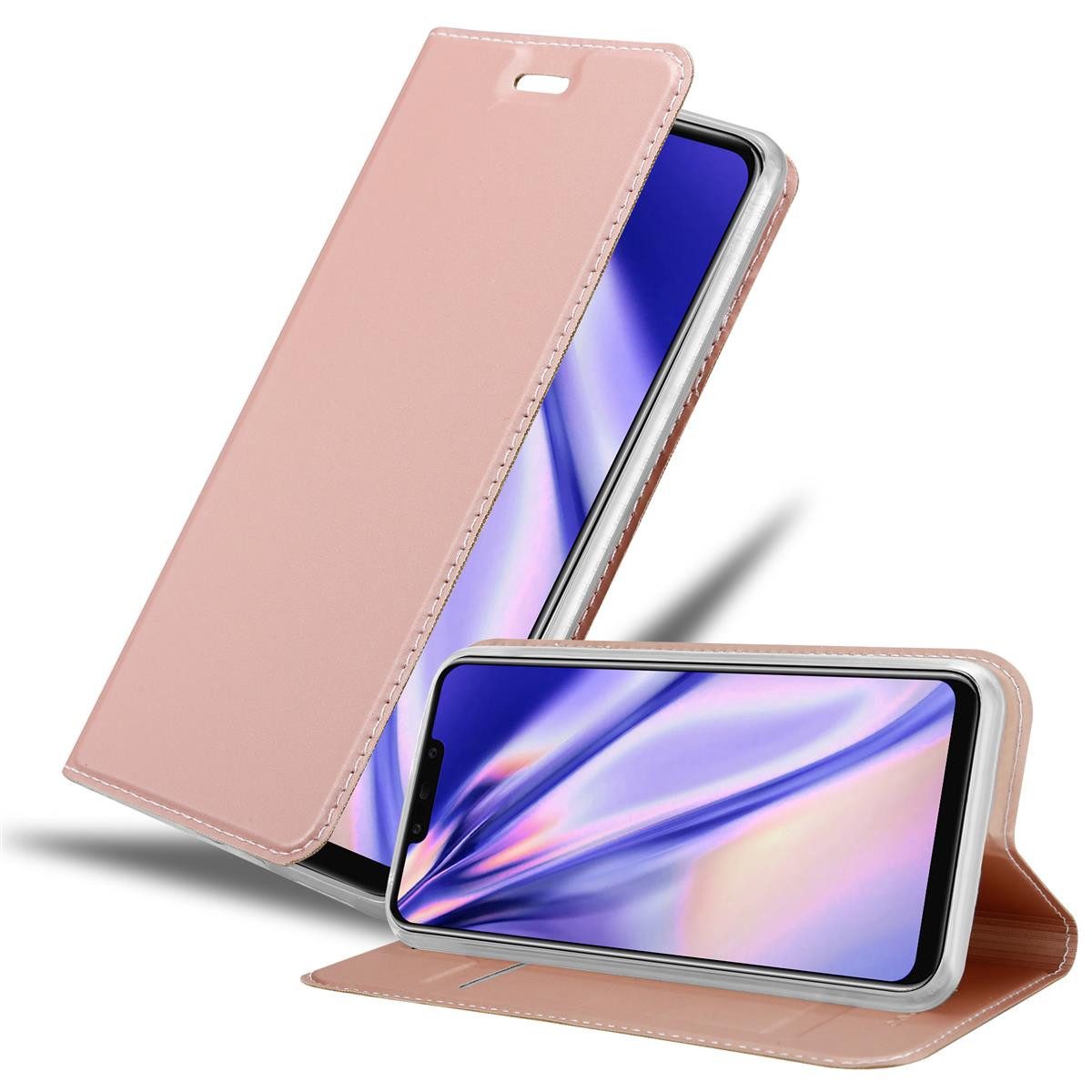 Cadorabo Handyhülle für Huawei MATE 20 LITE Hülle Huawei MATE 20 LITE, Schutzhülle Hülle mit Standfunktion, Magnetverschluss und Kartenfach
