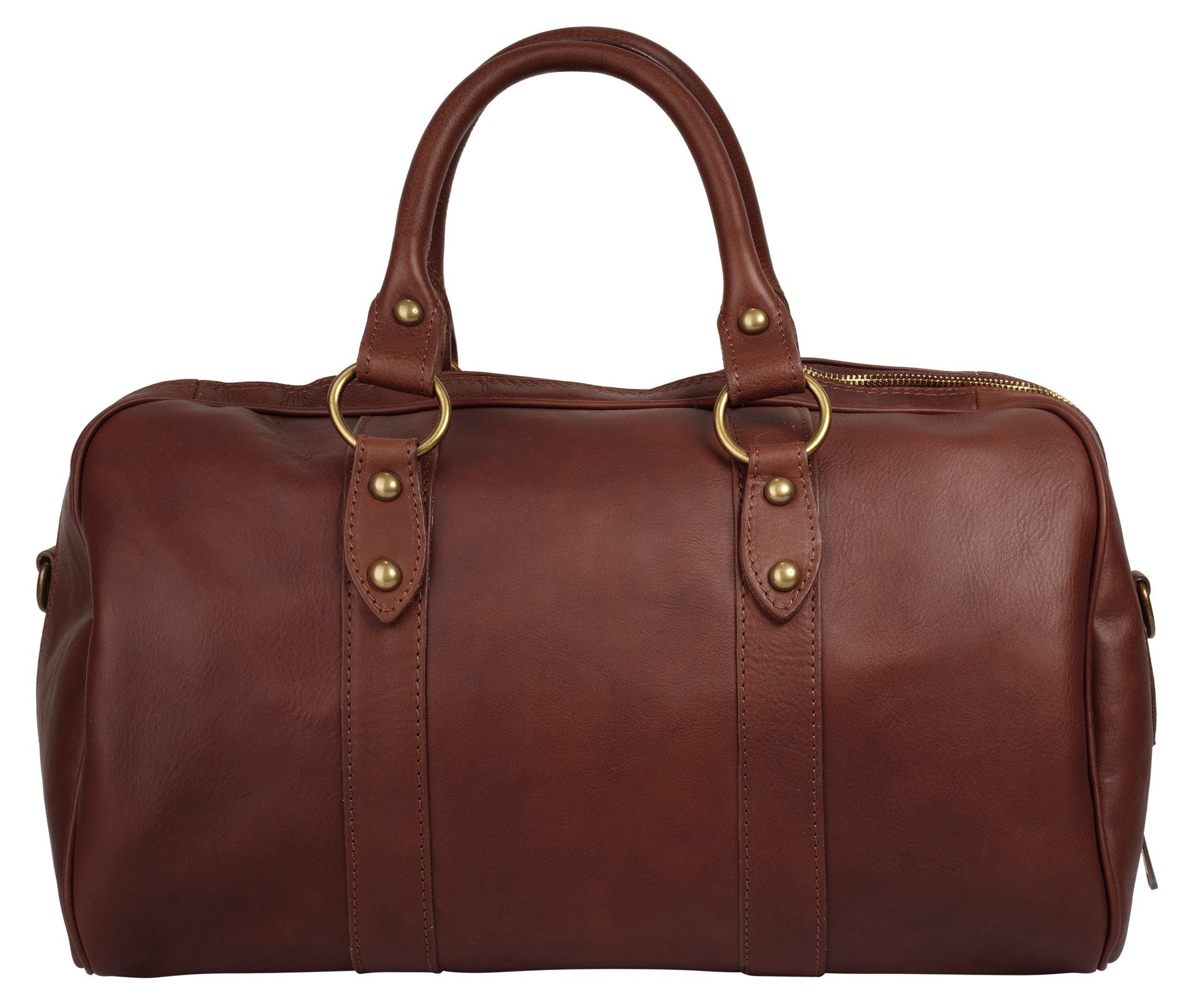Piké Reisetasche (1-tlg), echt Leder, Made in Italy