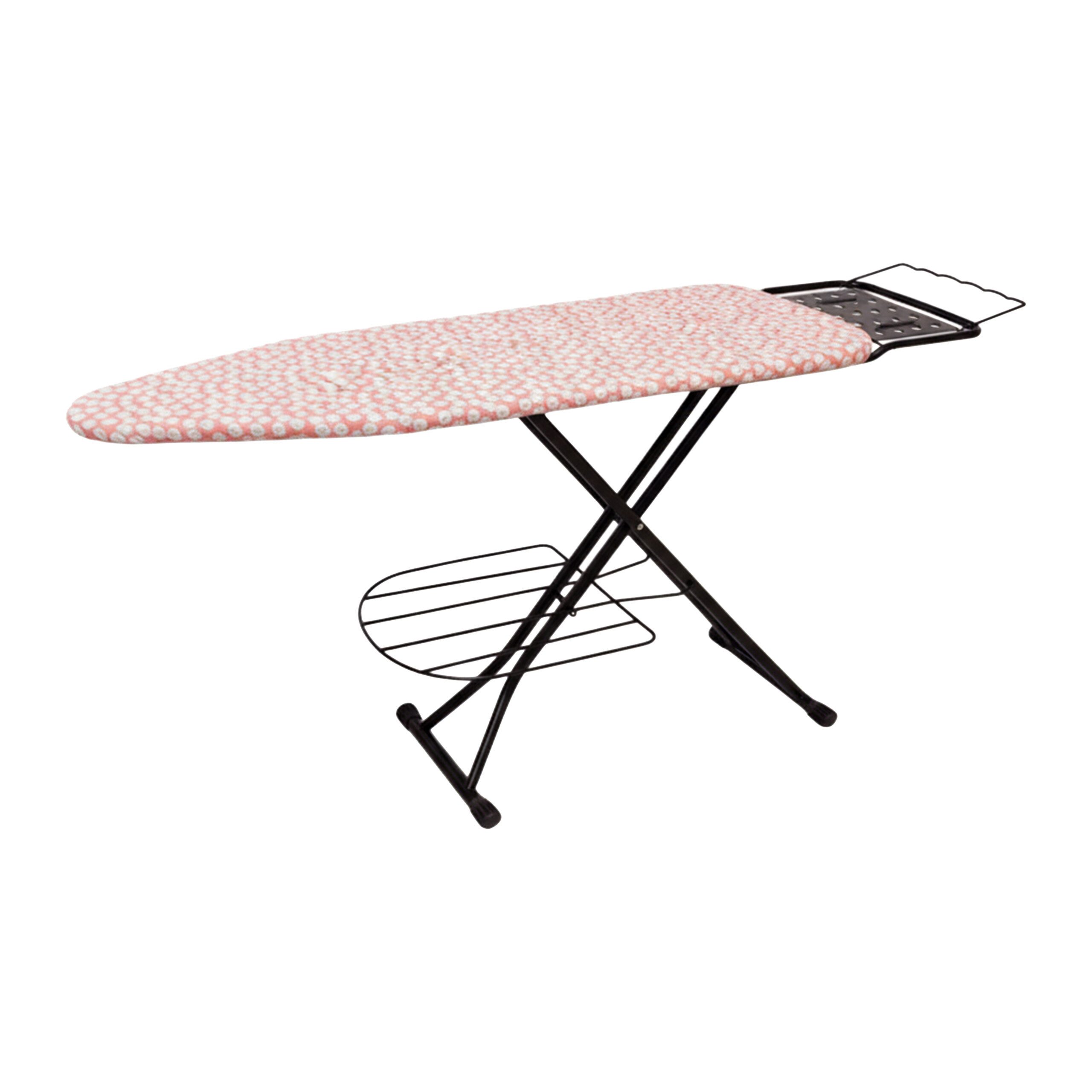 relaxdays Bügelbrett Bügelbrett 110 x 33 cm, Bügelfläche 110x33 cm, D