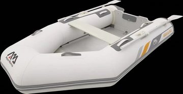 Aqua Marina Schlauchboot Deluxe Schlauchboot 250x129 cm, kann mit einem Außenbordmotor (bis zu 4 PS) aufgerüstet werden